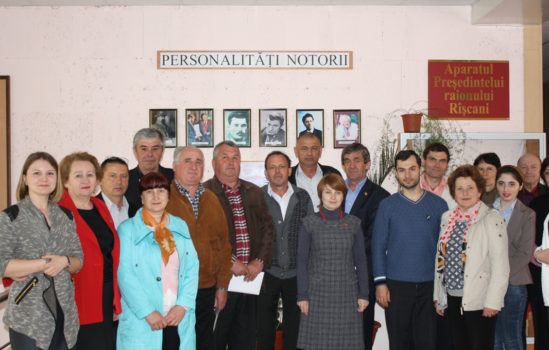 Round Table with the Representatives of Local Public Administration in TB Control in Riscani, Moldova