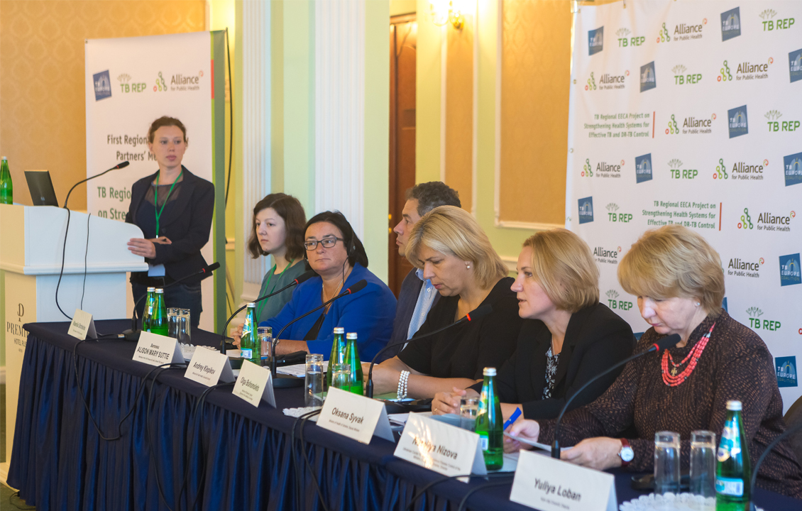 Prima întrunire regională a partenerilor în  activități de pledoarie a avut loc la Kiev în cadrul proiectului TB-REP 