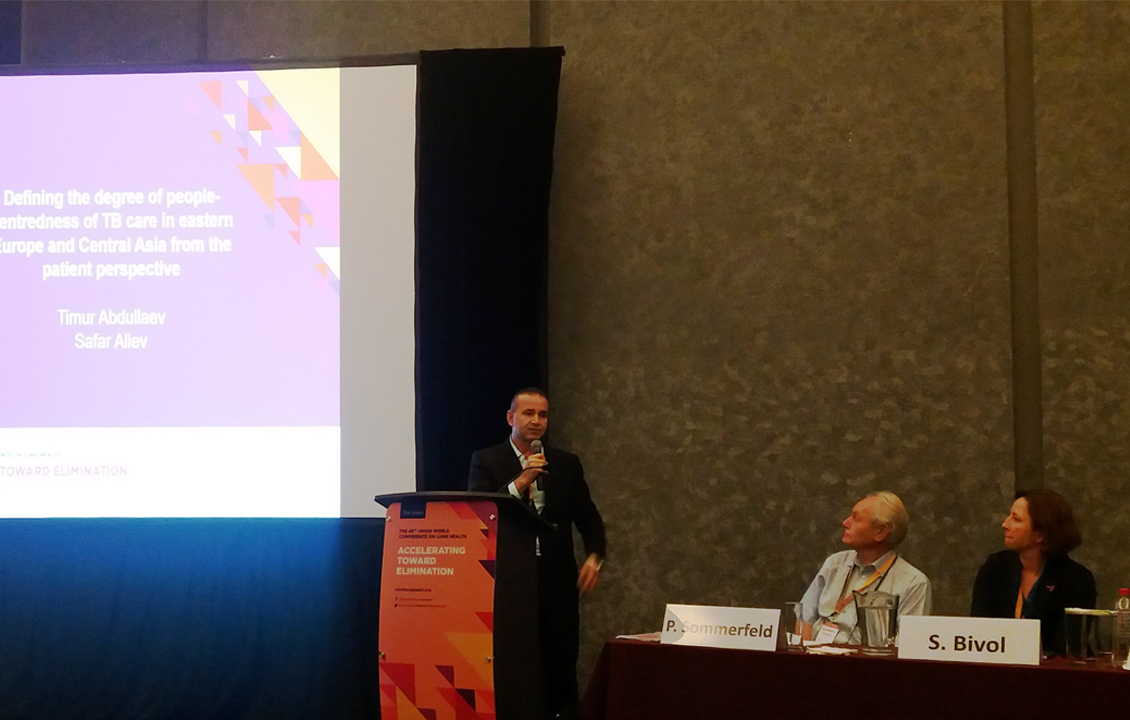 The role of civil society in providing people–centred care was discussed in detail by key participants of the TB-REP Regional project during a symposium at the Union World Conference on Lung Health in Mexico