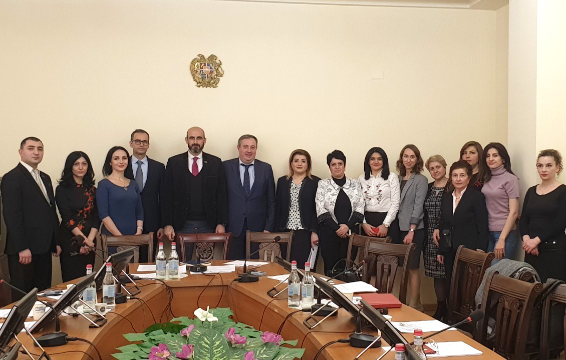 Armenian parliamentarians launch the Armenian TB Caucus during bilateral visit
