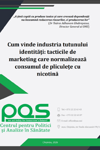 Cum vinde industria tutunului identități: tacticile de marketing care normalizează consumul de pliculețe cu nicotină