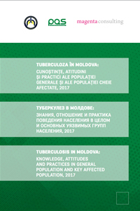 Tuberculoza în Moldova: cunoștințe, atitudini și practici ale populației generale și ale populației cheie afectate, 2017