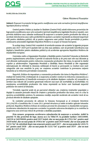 Apel către Ministerul Finanțelor privind măsurile de politică fiscală și vamală pentru perioada 2027–2029
